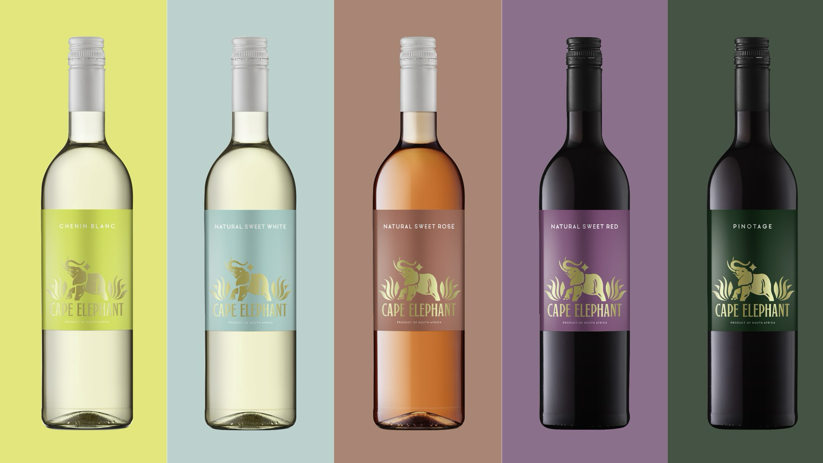 Cape Elephant Bottle Lineup