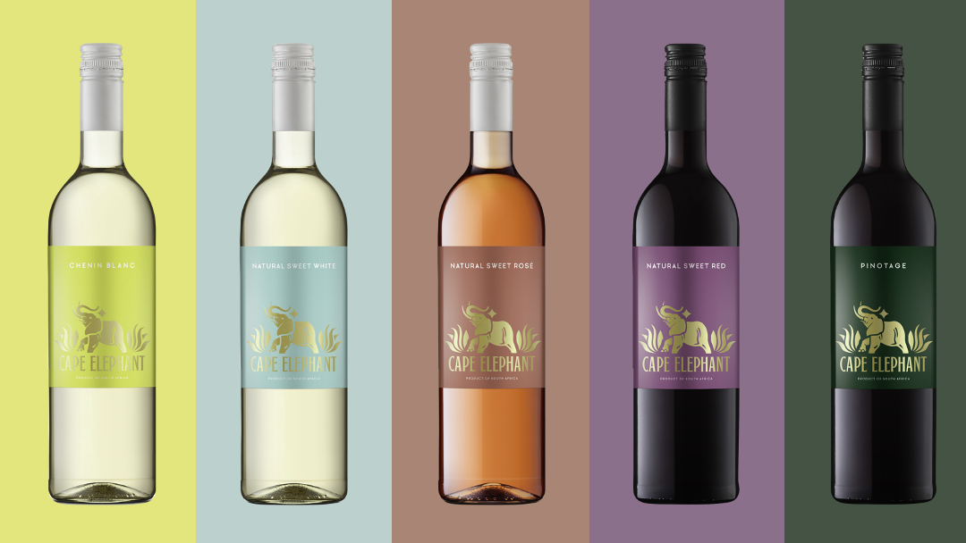 Cape Elephant bottle lineup